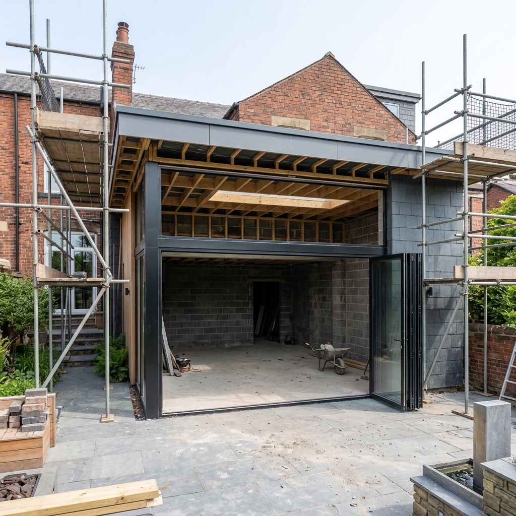 Extension Steel Frame Construction Leeds