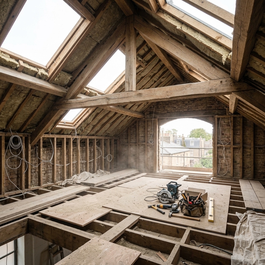 Loft Structural Stage Leeds